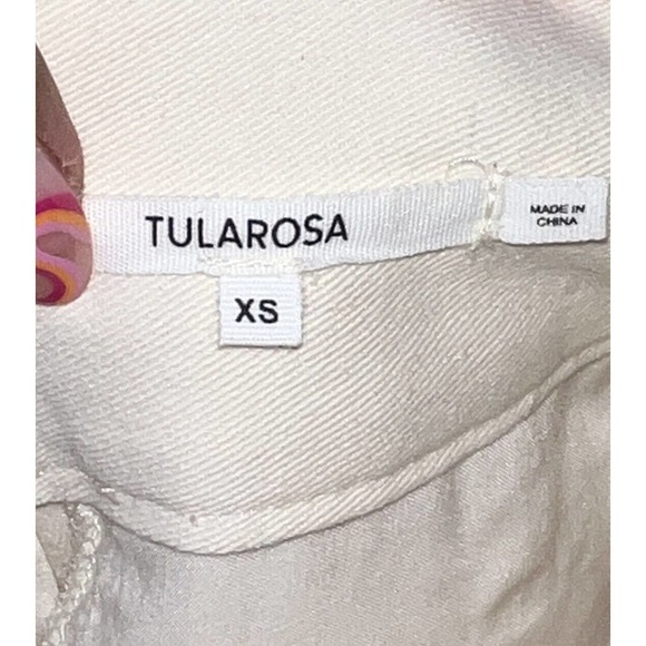 Tularosa Isobel Pant in OAT milk Cream Color High Waisted Womens Size XS Trendy - Picture 6 of 6